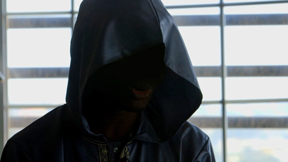 Screenshot of Anas from the film Justice!