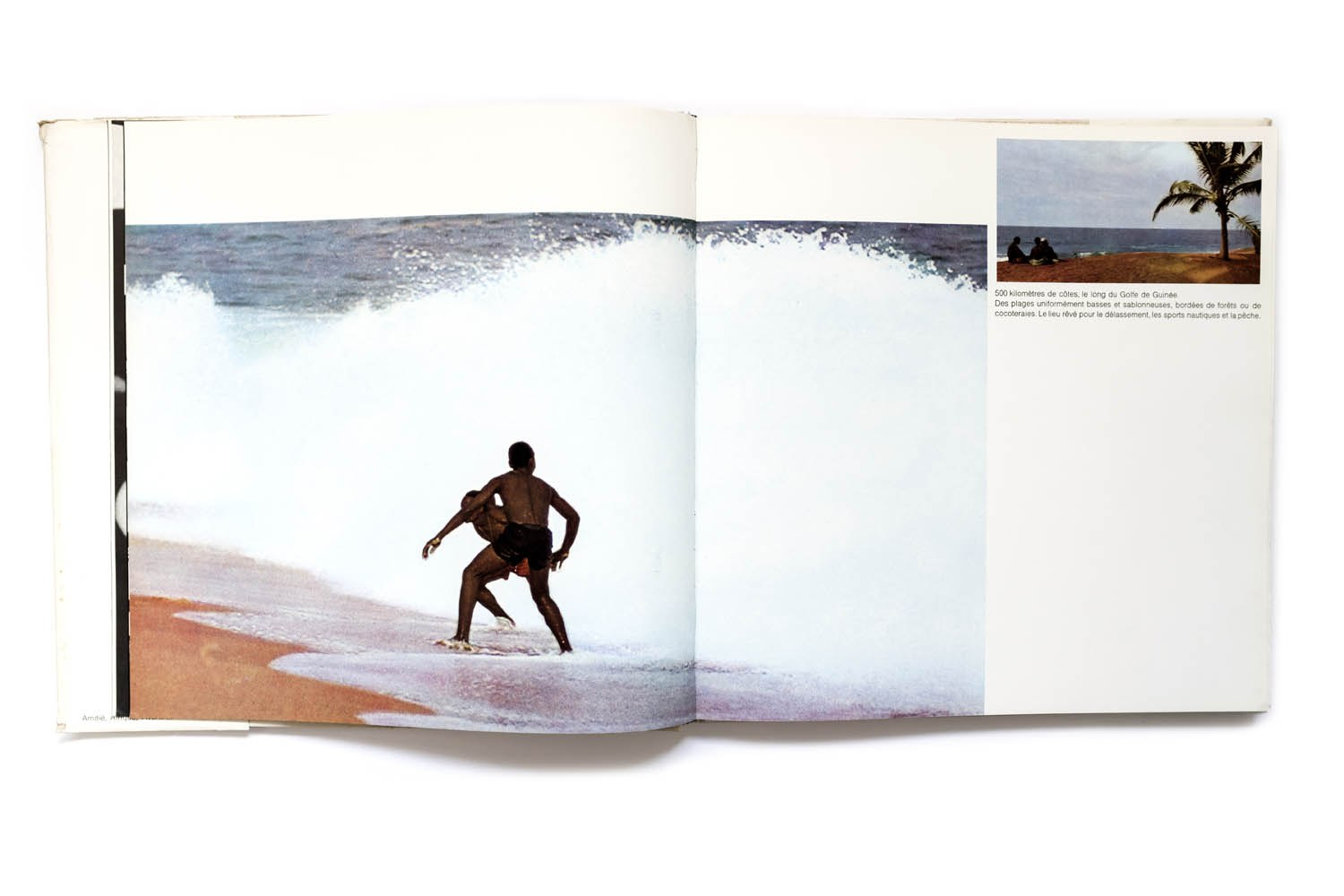 Spread from Côte d’Ivoire (1967) by French photographer Roger Espinat
